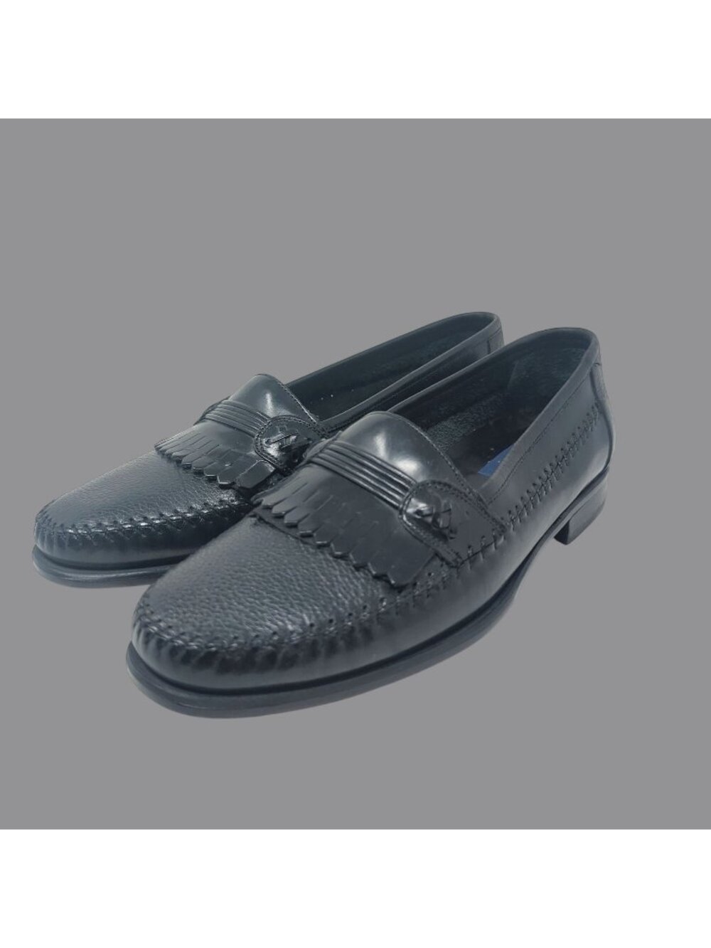 Giorgio Brutini Le Glove Black Loafers Shoes 9 Leather